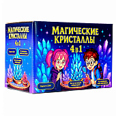Игровой набор для опытов Волшебные Кристаллы 4 в 1 Master IQ² 009 1